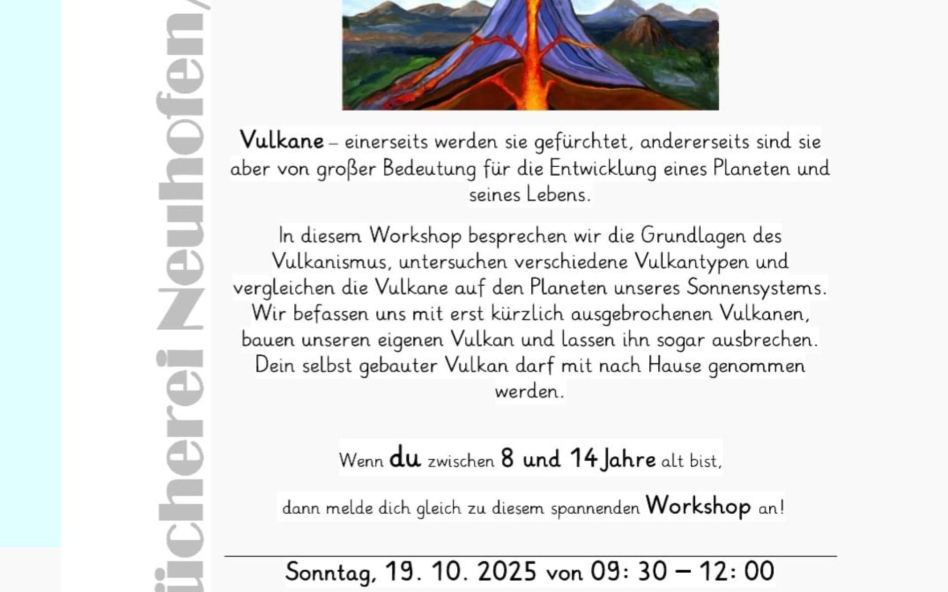 Workshop Vulkane
