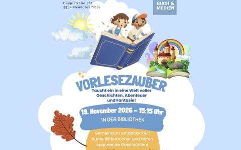 Plakat Vorlesezauber
